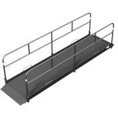 Aluminium | trench bridge | Width: 1.00 m | Length: approx 4.50 m